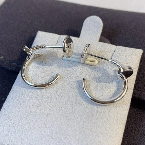 JUSTE EARRINGS SILVER - Image 2