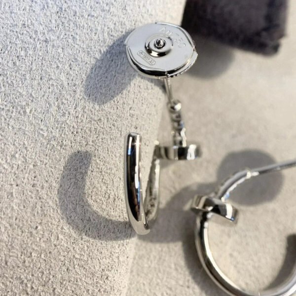 JUSTE EARRINGS SILVER - Image 3