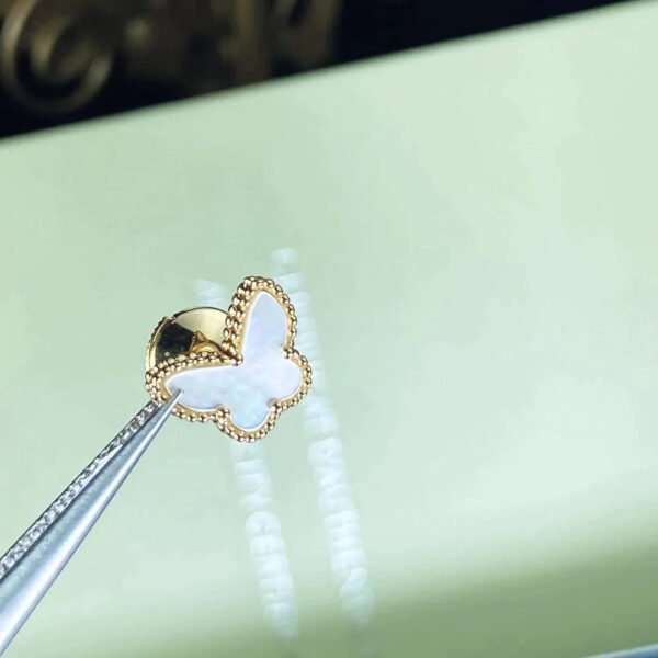 SWEET BUTTERFLY EARSTUDS GOLD MOP - Image 7