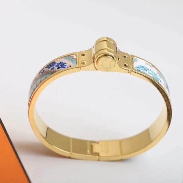 H RING LOCK 12MM BRACELET MULTICOLOR CERAMIC