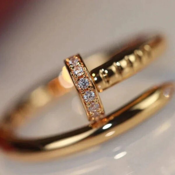 JUSTE RING 2.65MM GOLD DIAMOND - Image 7
