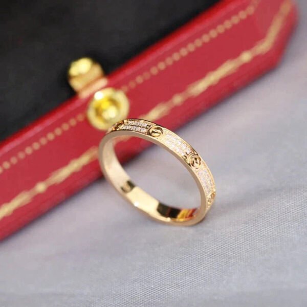 LOVE RING 2.6MM DIAMOND - Image 22