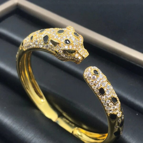 PANTHERE BIG BRACELET DIAMONDS - Image 5