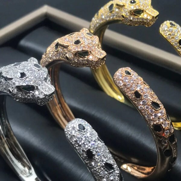 PANTHERE BIG BRACELET DIAMONDS - Image 6
