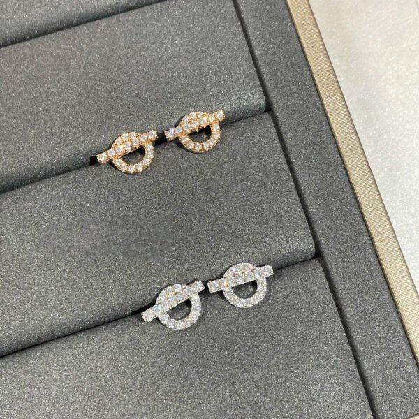 ECHAPPEE MINI DIAMOND STUD EARRINGS - Image 4