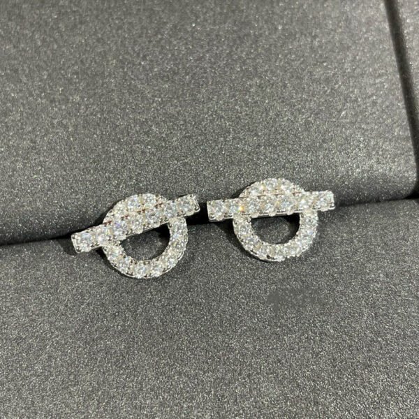 ECHAPPEE MINI DIAMOND STUD EARRINGS - Image 6