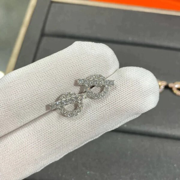 ECHAPPEE MINI DIAMOND STUD EARRINGS - Image 7