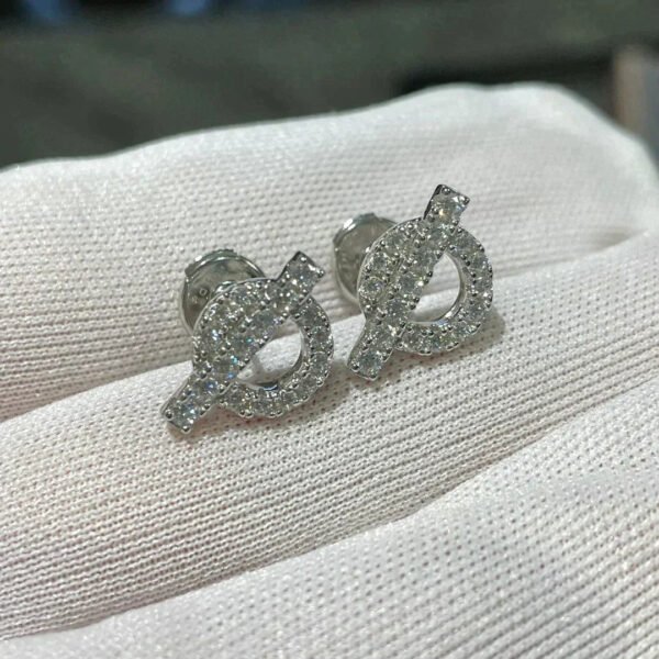 ECHAPPEE MINI DIAMOND STUD EARRINGS - Image 3