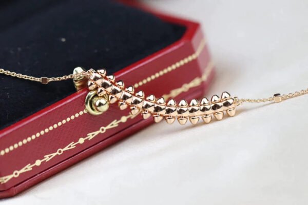 CLASH PINK GOLD NECKLACE - Image 7