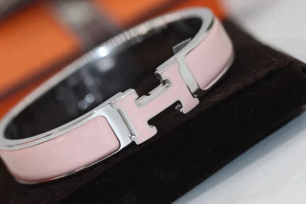 H BRACELET 12MM PINK - Image 3