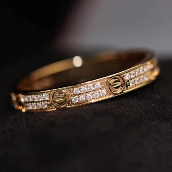 LOVE RING 2.6MM DIAMOND - Image 23