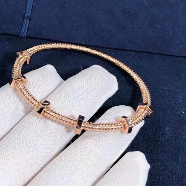 NUTS AND BOLTS PINK GOLD BRACELET - Image 4