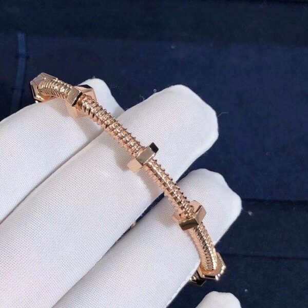NUTS AND BOLTS PINK GOLD BRACELET - Image 5