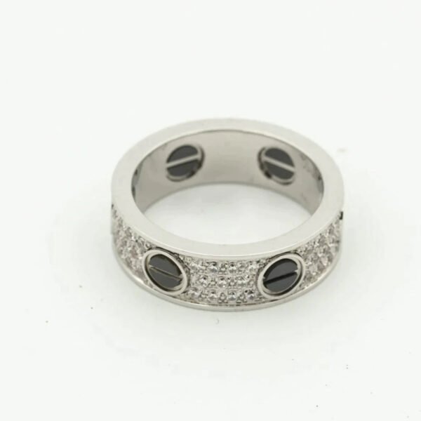 LOVE RING 5.5MM DIAMONDS PAVED - Image 6