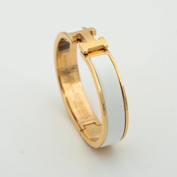 H WHITE BRACELET Pink gold/Gold/Silver - Image 5
