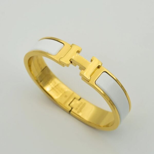 H WHITE BRACELET Pink gold/Gold/Silver - Image 4