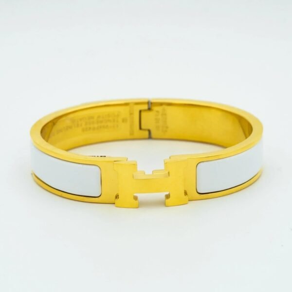 H WHITE BRACELET Pink gold/Gold/Silver - Image 3