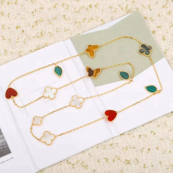 LUCKY 12 MOTIFS GOLD NECKLACE - Image 3