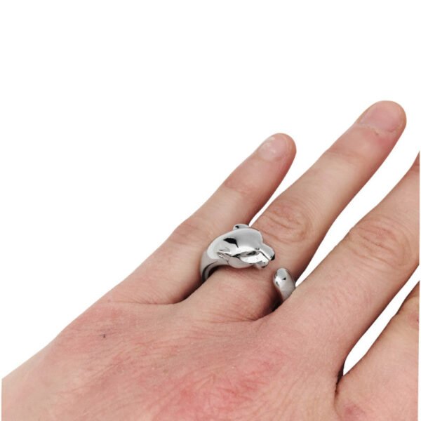 PANTHERE PINK GOLD SMALL RING - Image 19