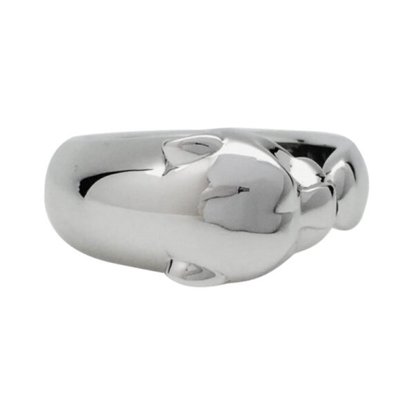 PANTHERE PINK GOLD SMALL RING - Image 15