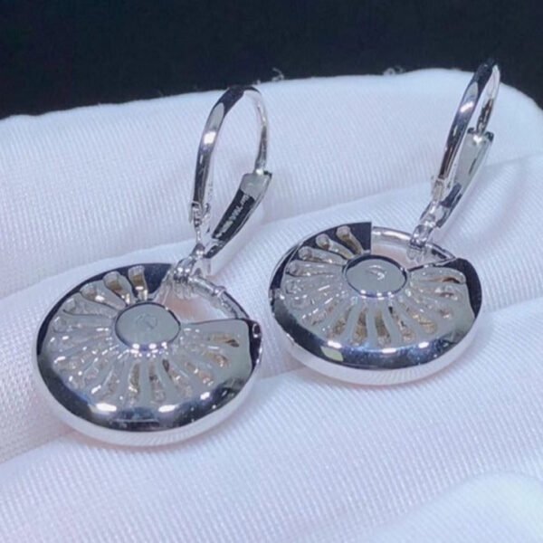 AMULETTE EARRINGS DIAMOND SILVER - Image 7