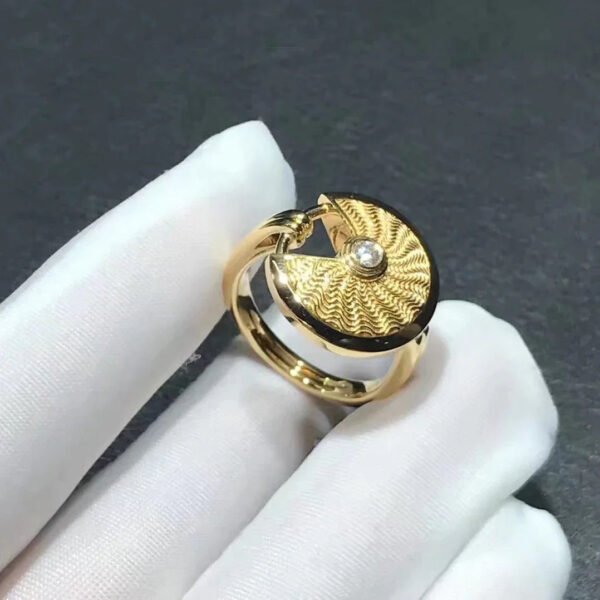 AMULETTE YELLOW RING GOLD DIAMOND - Image 3