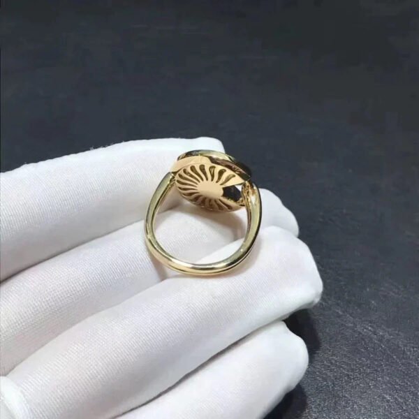 AMULETTE YELLOW RING GOLD DIAMOND - Image 4
