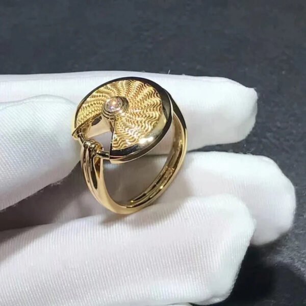 AMULETTE YELLOW RING GOLD DIAMOND - Image 2