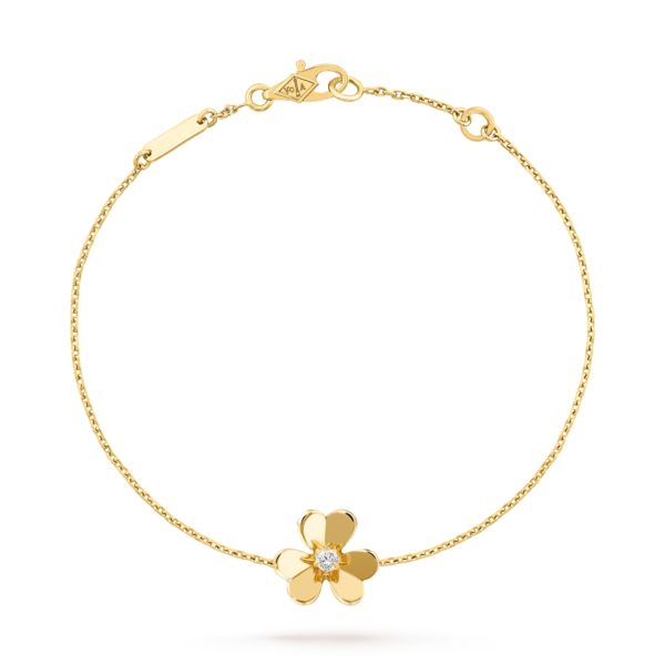 FRIVOLE GOLD FLOWER BRACELET - Image 5