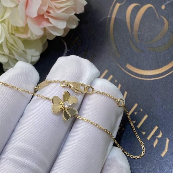 FRIVOLE GOLD FLOWER BRACELET - Image 2