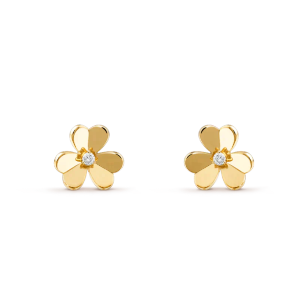 FRIVOLE GOLD FLOWER EARRINGS