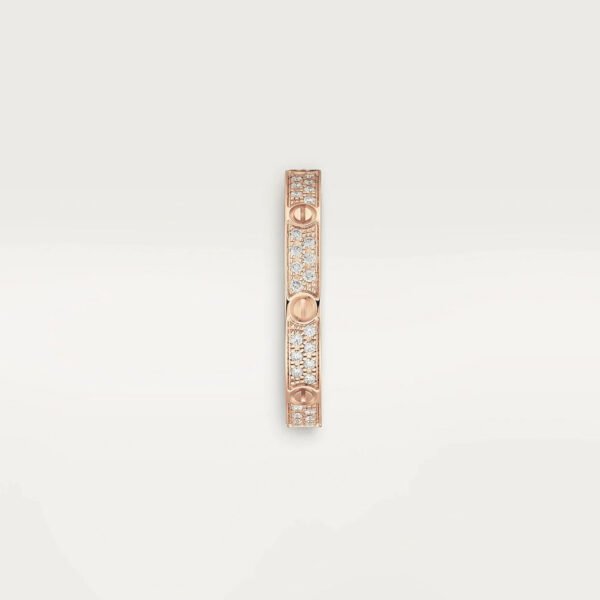LOVE RING 2.6MM DIAMOND - Image 3