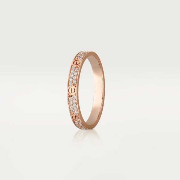LOVE RING 2.6MM DIAMOND - Image 7
