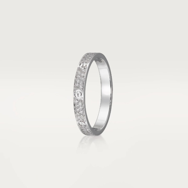 LOVE RING 2.6MM DIAMOND - Image 13