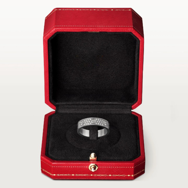 LOVE RING 4MM DIAMOND PAVED - Image 11