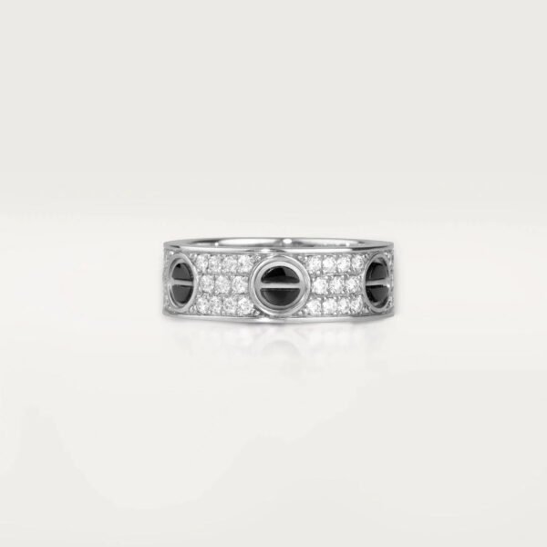 LOVE RING 5.5MM DIAMONDS PAVED - Image 3