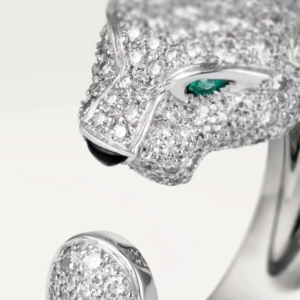 PANTHERE 5.5MM ALL DIAMOND RING - Image 4
