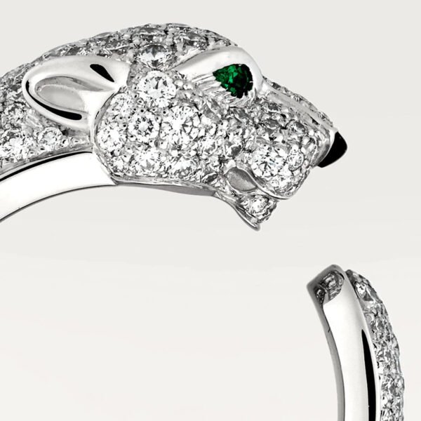 PANTHERE 5.5MM ALL DIAMOND RING - Image 7