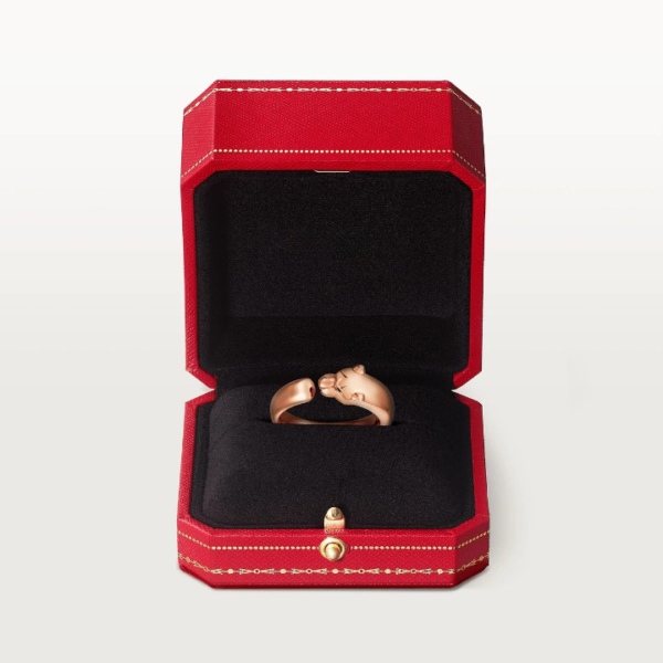 PANTHERE PINK GOLD SMALL RING - Image 10
