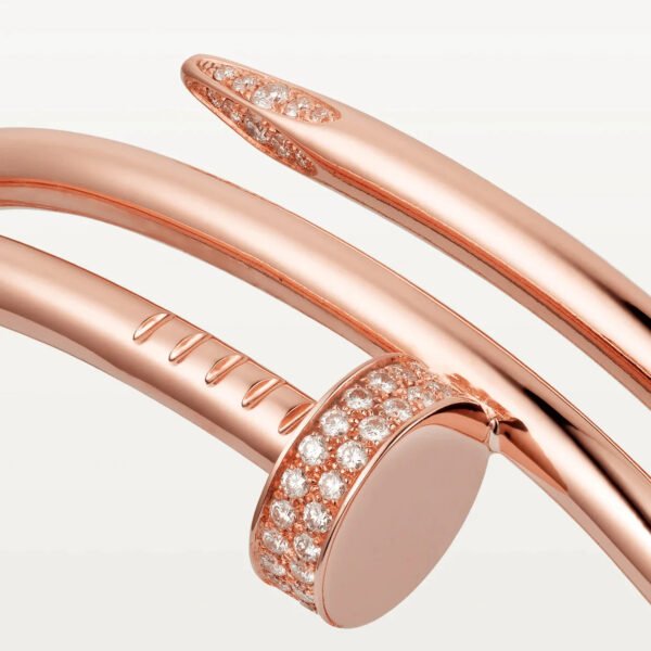 JUSTE BRACELET 3.5MM DOUBLE ROWS DIAMONDS - Image 5