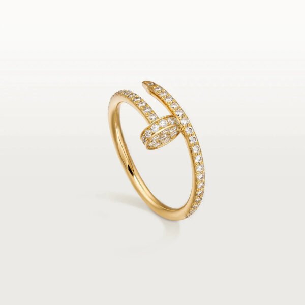 JUSTE RING 1.8MM GOLD DIAMONDS - Image 3