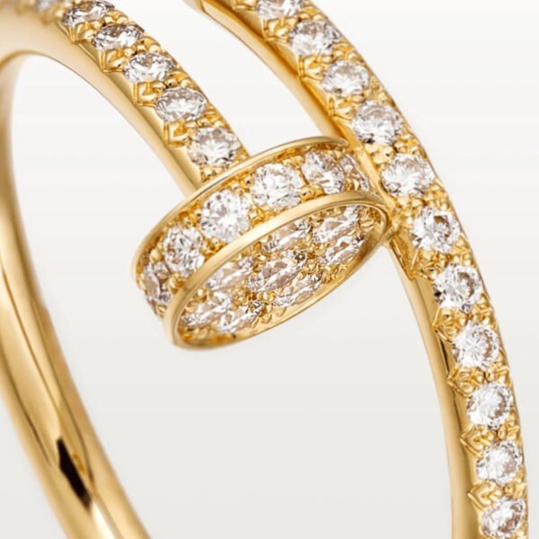JUSTE RING 1.8MM GOLD DIAMONDS - Image 7