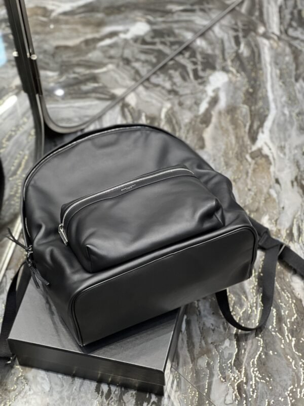 YSSL City Backpack Unisex For Women 15in/38cm Black YSL - Image 7