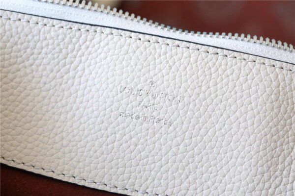 LV Bella Tote Mahina Creme Beige For Women,  Shoulder And Crossbody Bags 12.6in/32cm LV M59203 - Image 8