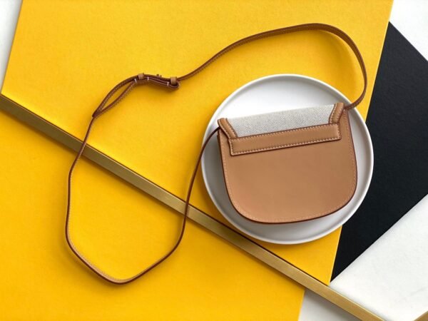 YSSL Kaia Small Satchel Bag With Gold Hardware Brown 7.2in/18cm For Women YSL - Image 2