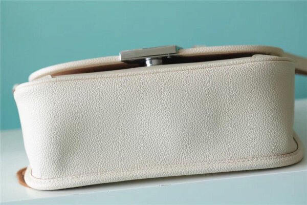 LV Buci Epi Quartz White For Women,  Shoulder And Crossbody Bags 24.5cm/9.6in LV M59457 - Image 7