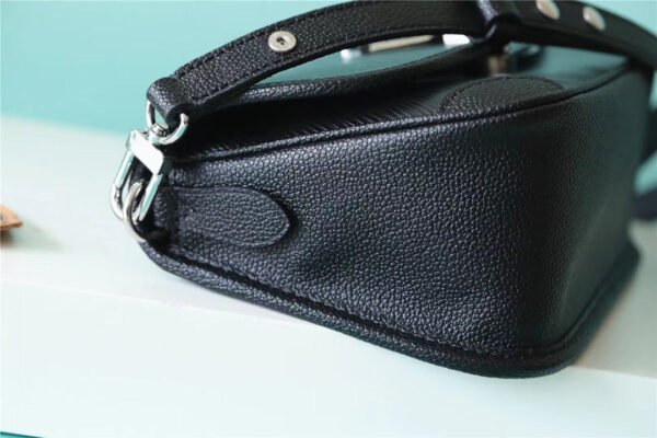 LV Buci Epi Black For Women,  Shoulder And Crossbody Bags 24.5cm/9.6in LV M59386 - Image 6