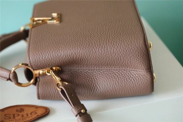 LV Capucines BB Taurillon Light Brown For Women,  Shoulder And Crossbody Bags 26cm/10.6in LV - Image 6