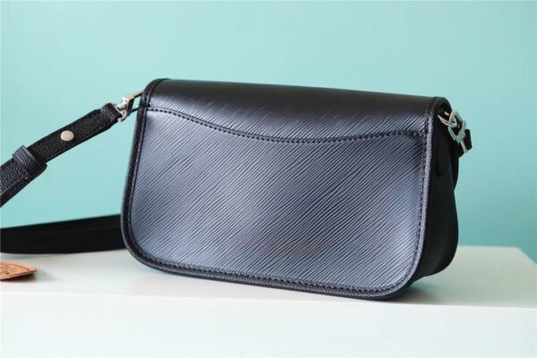 LV Buci Epi Black For Women,  Shoulder And Crossbody Bags 24.5cm/9.6in LV M59386 - Image 5