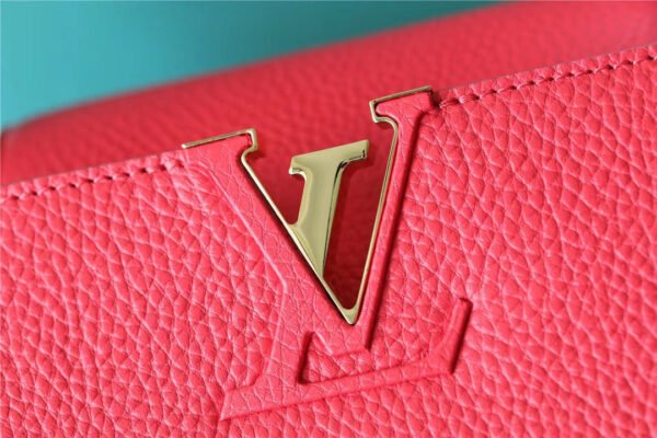 LV Capucines BB Taurillon Red For Women, Women's Bags, Shoulder And Crossbody Bags 10.6in/27cm LV - Image 6